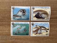 Mauritania - Foca călugăr mediteraneană (1986) MNH