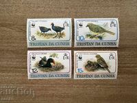 Тристан да Куня - Птици (1991) MNH