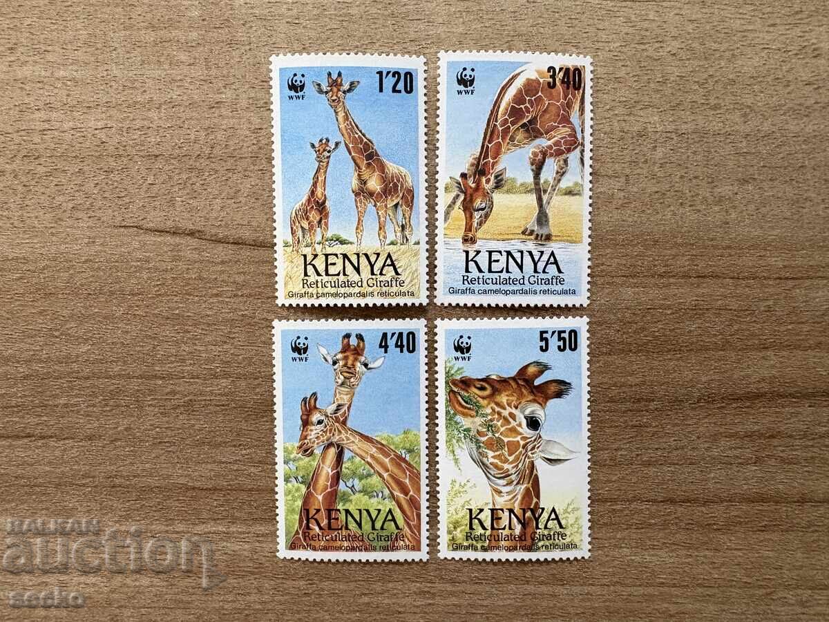 Κένυα - Δικτυωτή καμηλοπάρδαλη (1989) MNH