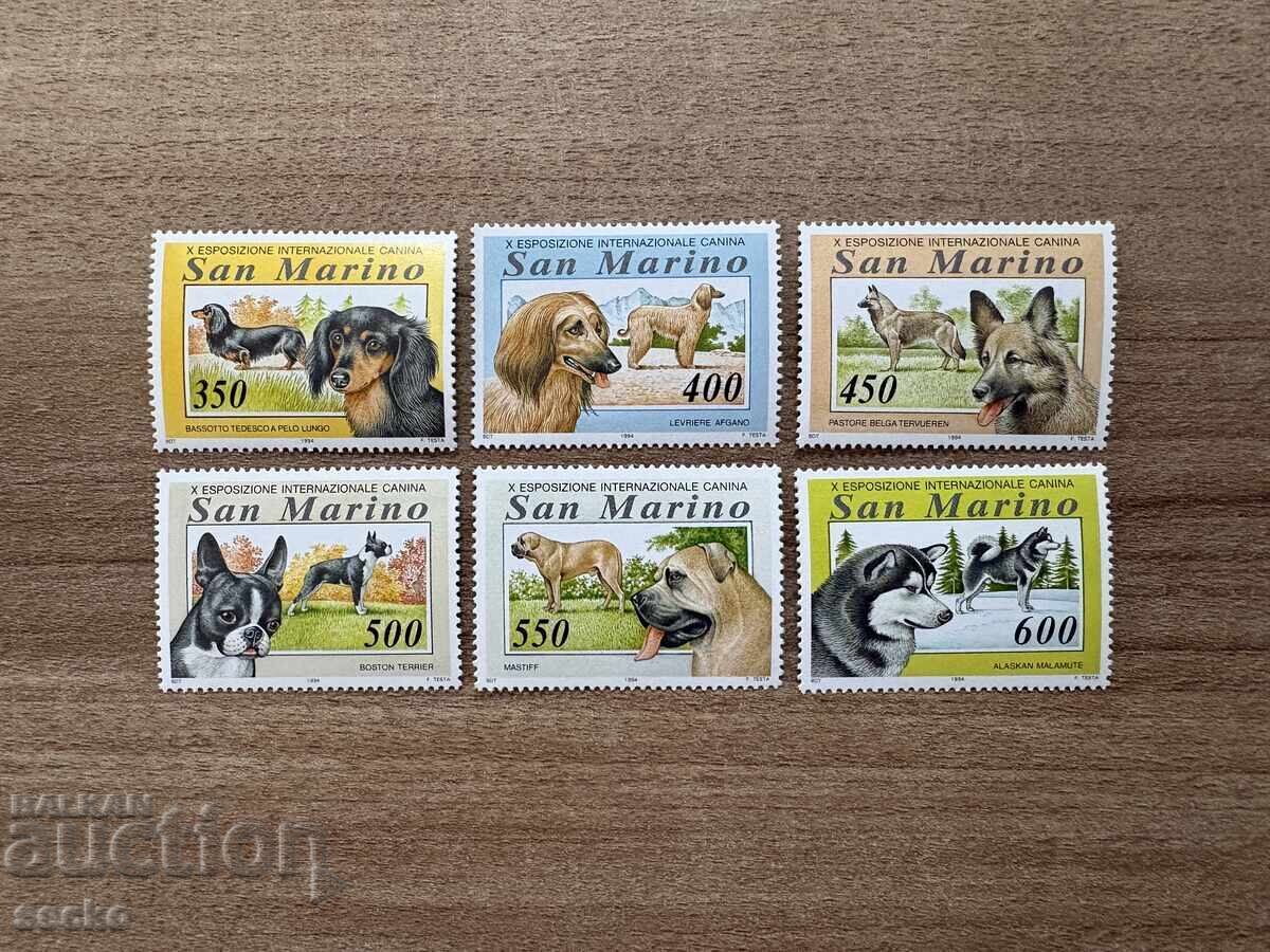 San Marino - International Dog Show (1994) MNH San Marino - International Dog Show (1994) MNH