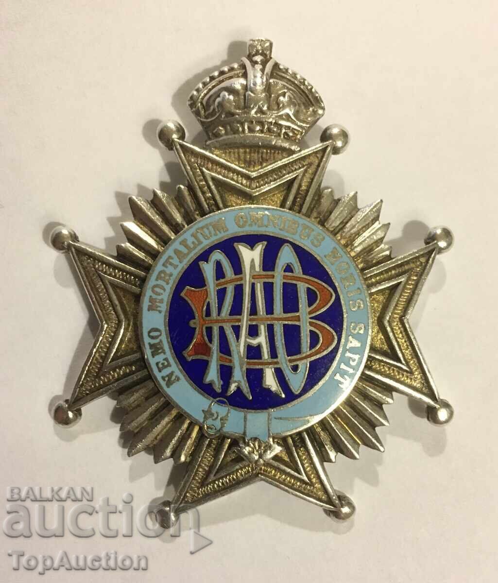 Масонски RAOB медал 1930 Primo Delegate сребро