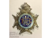 Масонски RAOB медал 1930 Primo Delegate сребро