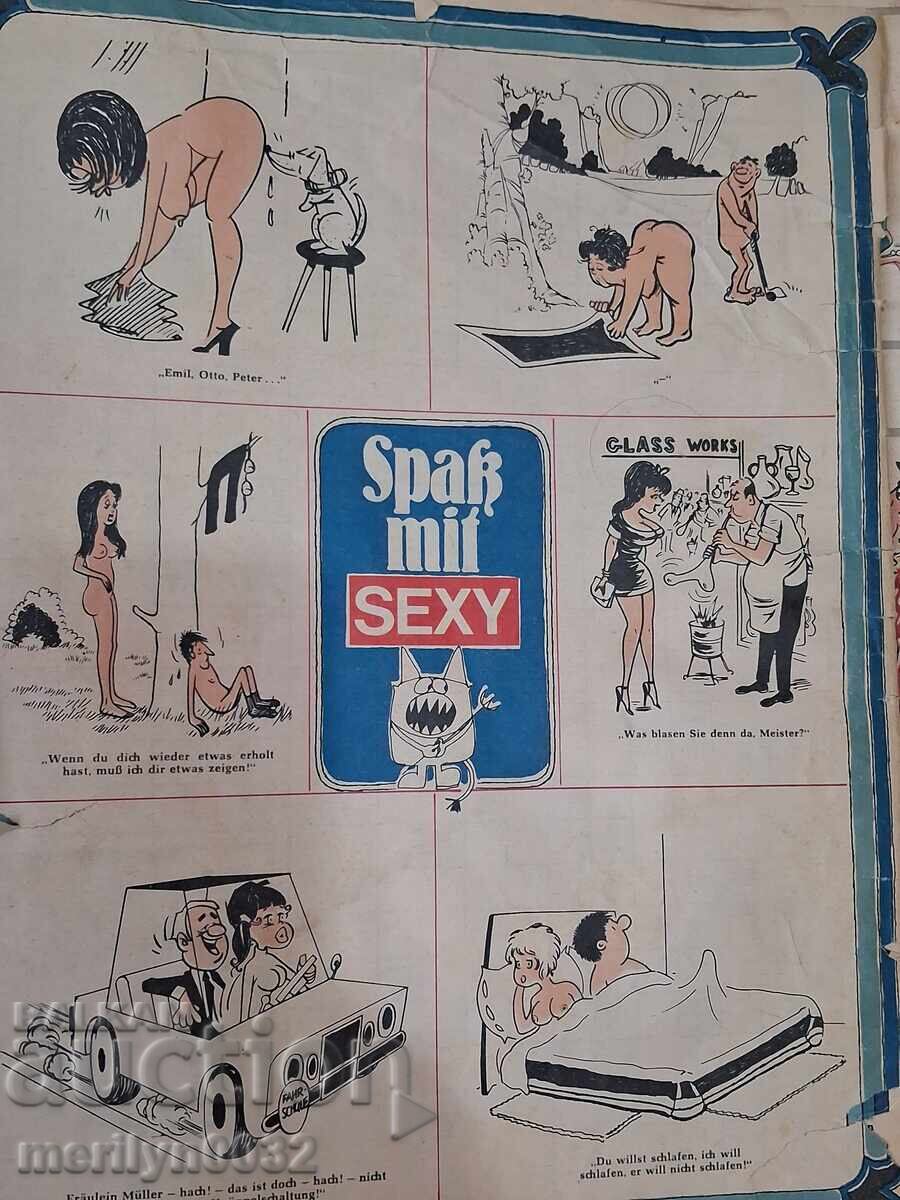 6 pieces of VOCHEN END SEXY magazines FRG Vintage - 7