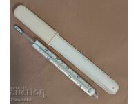 Old, authentic Russian body thermometer