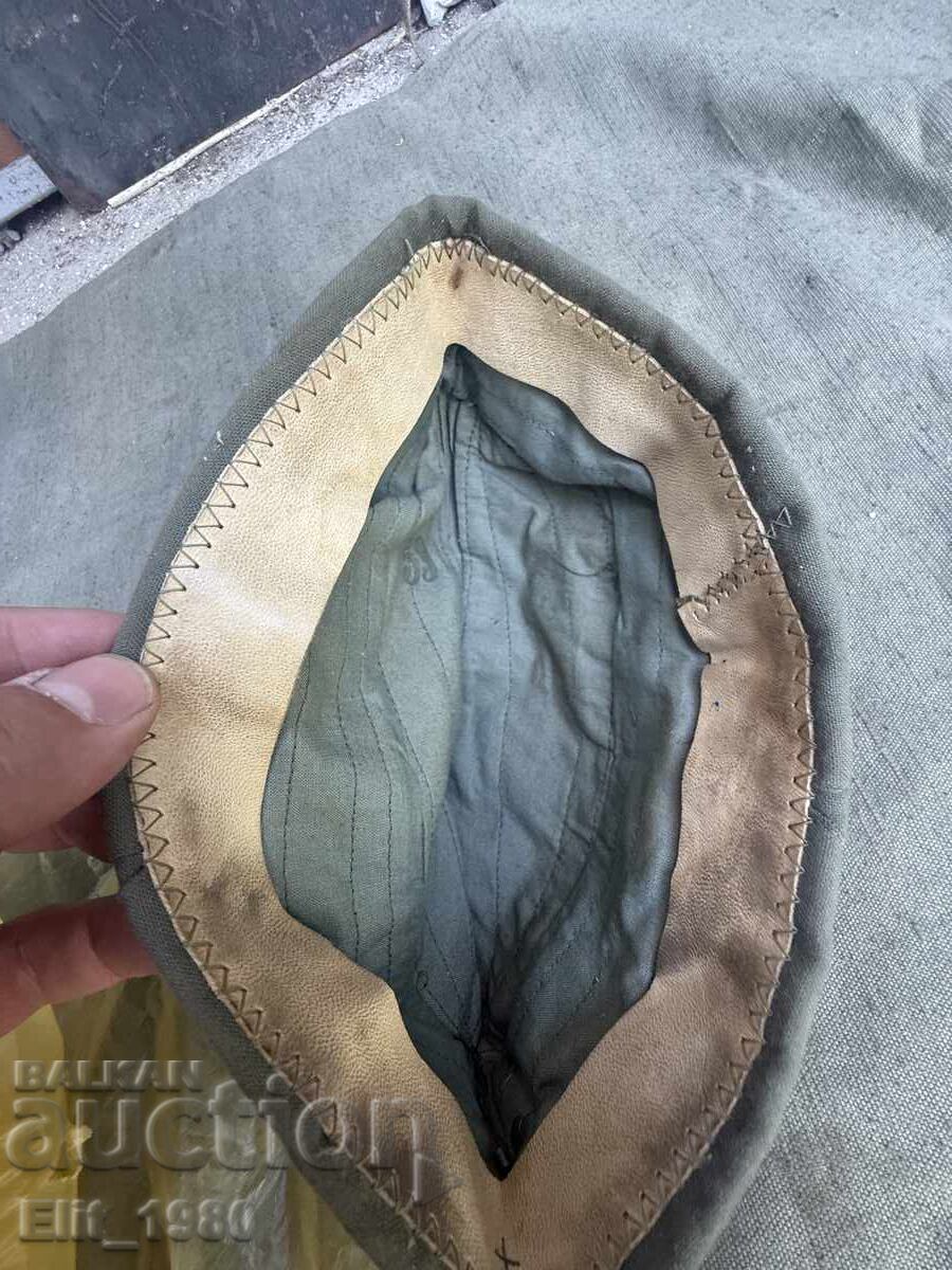 Auction  Senior officer peaked cap wounded socialist