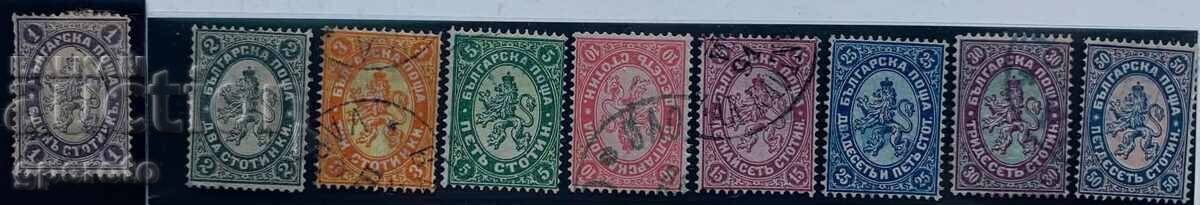 Large Lion I-Lot-2 (stamp)