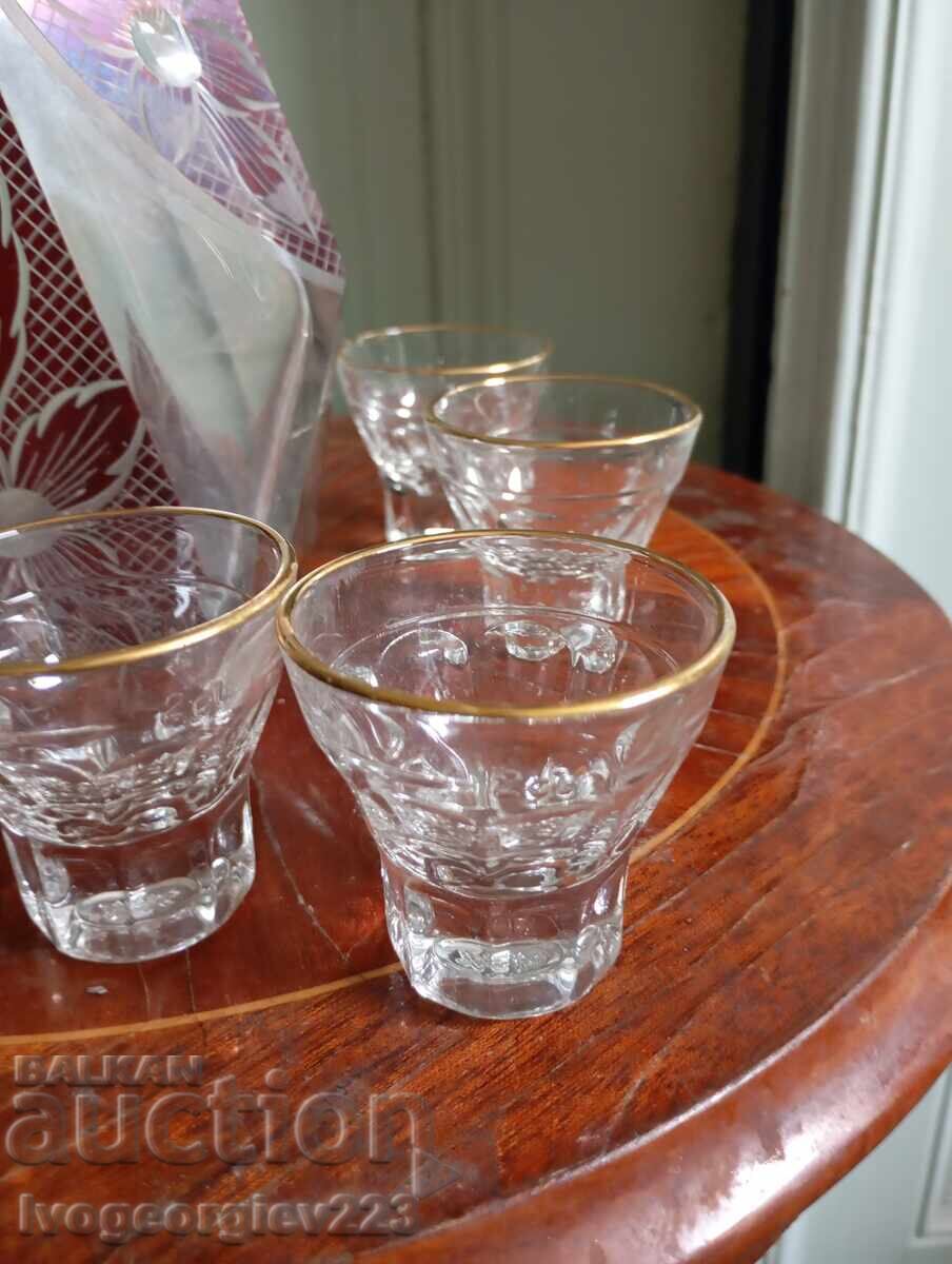Bohemia crystal alcohol serving set with price € 48.00 | 93.88 BGN