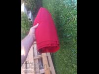 OLD THIN WOOL RED FABRIC TOP COSTUME