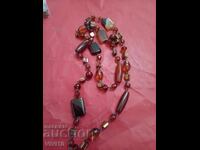 Antique necklace, glass, Murano
