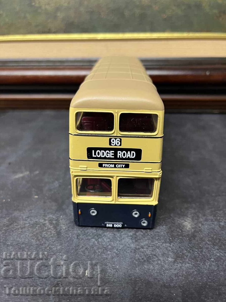 Auction  Collectible Corgi bus model