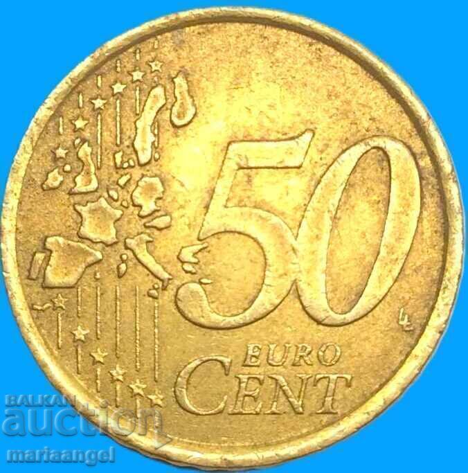 Livrarea 50 euro cenți 2002 Italia