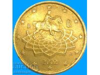 50 euro cenți 2002 Italia