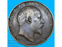 Marea Britanie 1/2 penny 1909
