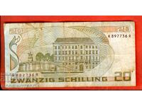 AUSTRIA 20 Șilingi emisiune 1986 - 1