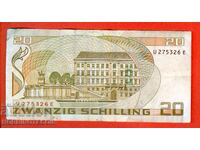 AUSTRIA 20 Șilingi emisiune 1986 - 2