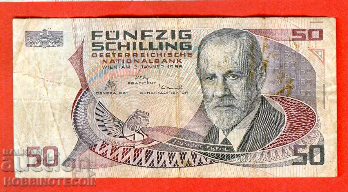 AUSTRIA 50 Șilingi emisiune 1986 - 2 cu preț € 7.99 | 15.63 BGN
