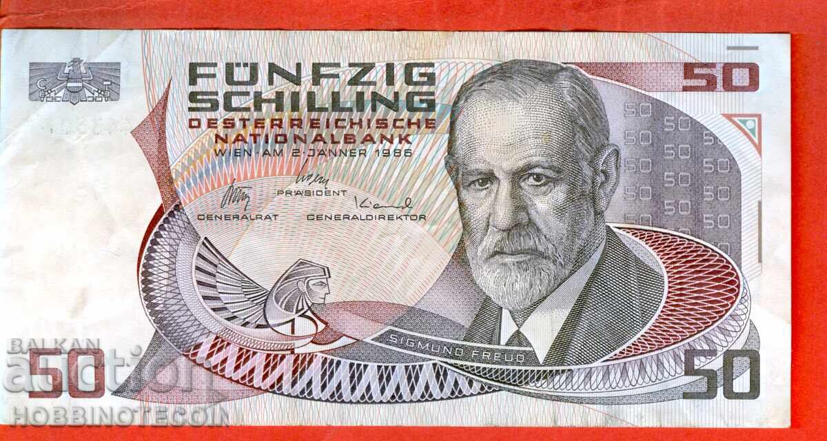 AUSTRIA 50 Șilingi emisiune 1986 - 2