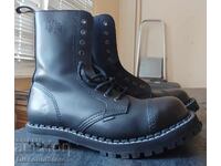 Steel boots - 10 eyelets, size 46