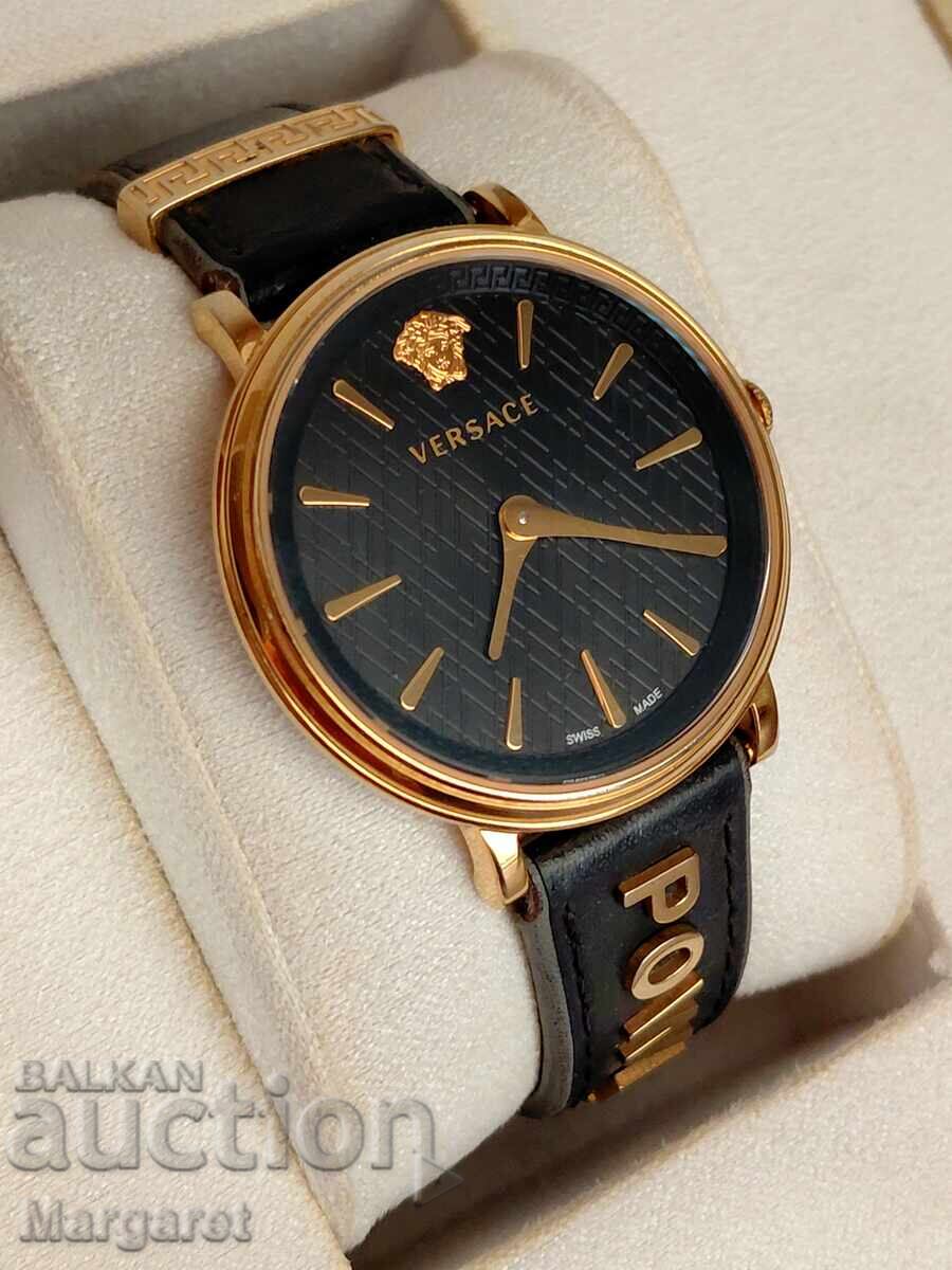 Versace V-Circle 34 mm Unisex Watch - 5