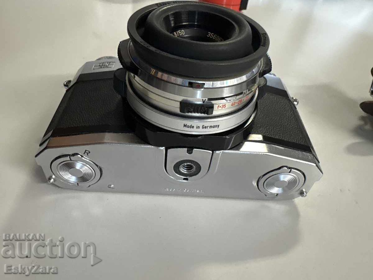 Vintage Zeiss Ikon Contaflex Super camera with Carl lens - 6 Vintage Zeiss Ikon Contaflex Super camera with Carl lens - 6