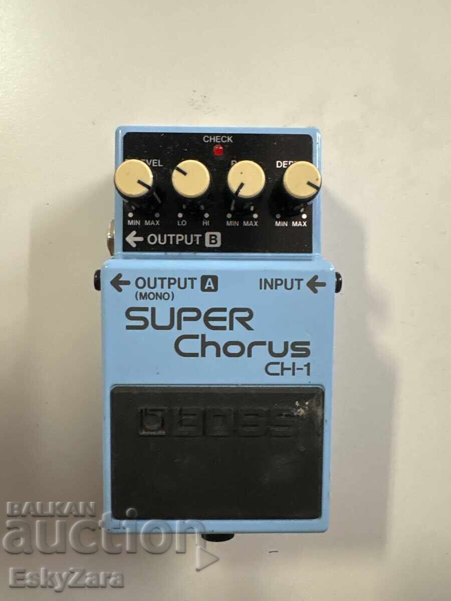 Boss CH-1 Super Chorus – Πεντάλ εφέ κιθάρας (Made in Taiwan)