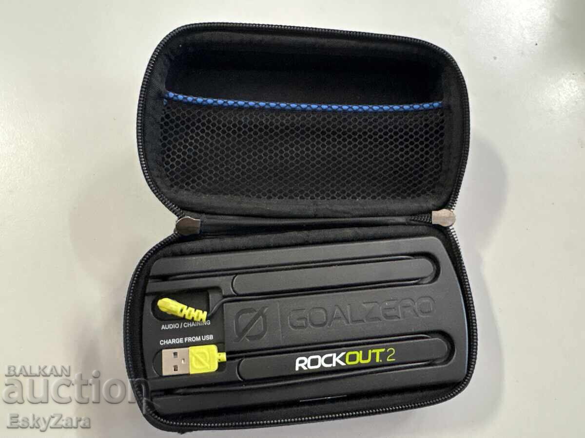 Auction  Goal Zero Rock Out 2 Portable Speaker (Solar / Portable)