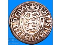 Дания 6 Скилинга 1629  Кристиан IV Данск 6 - рядка