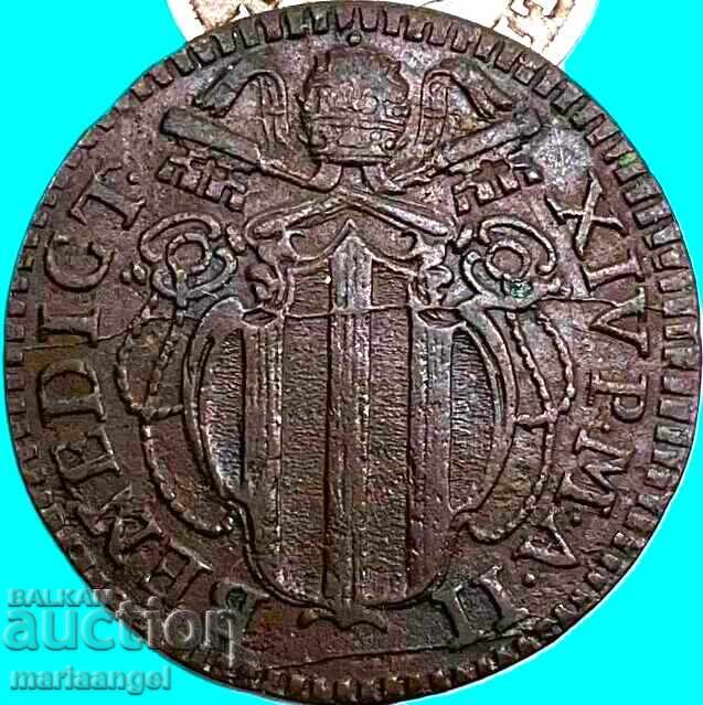 Меццо Байоко 1742 Ватикан Benedict XIV Меццо Байоко 1742 Ватикан Benedict XIV