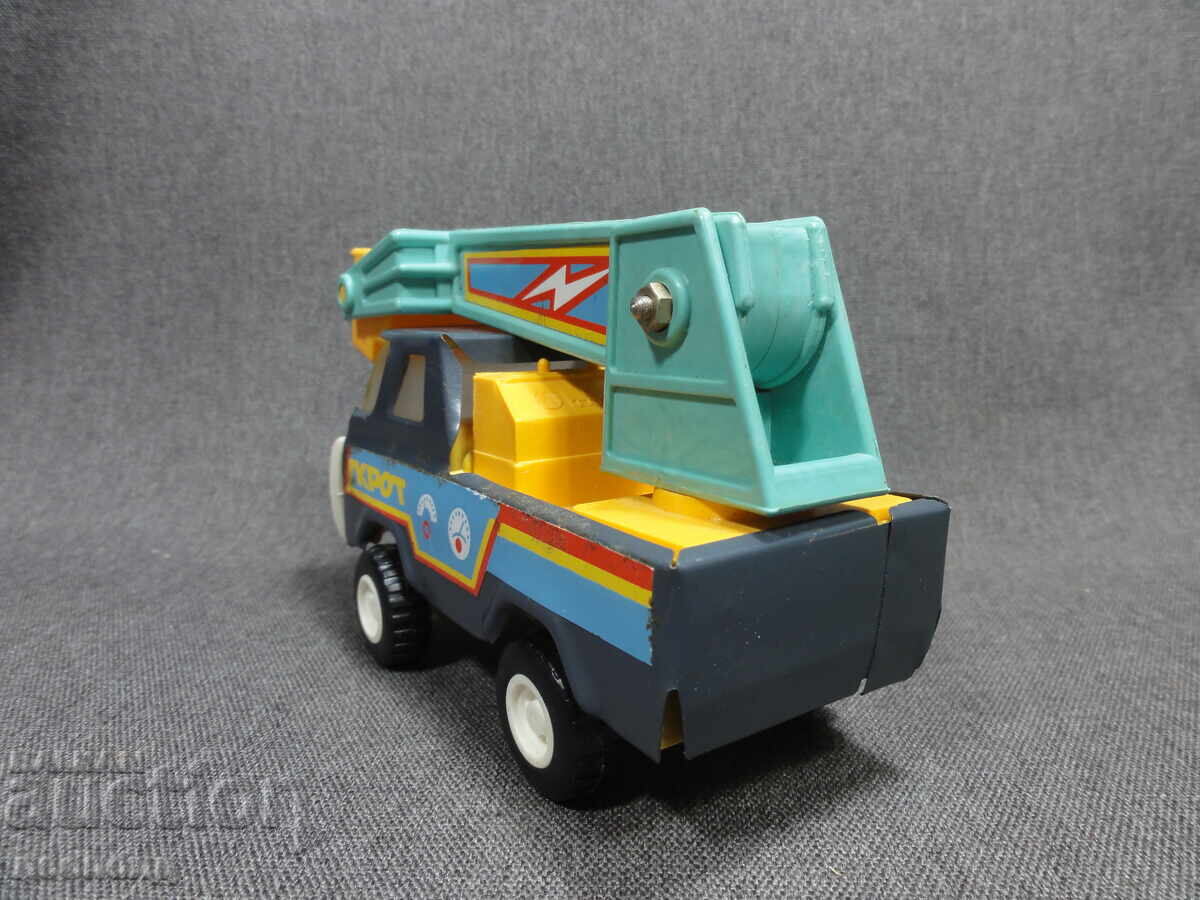 Licitație VECHE JUCĂRIE RETRO SOC URSS DIN METAL CAMION KROT
