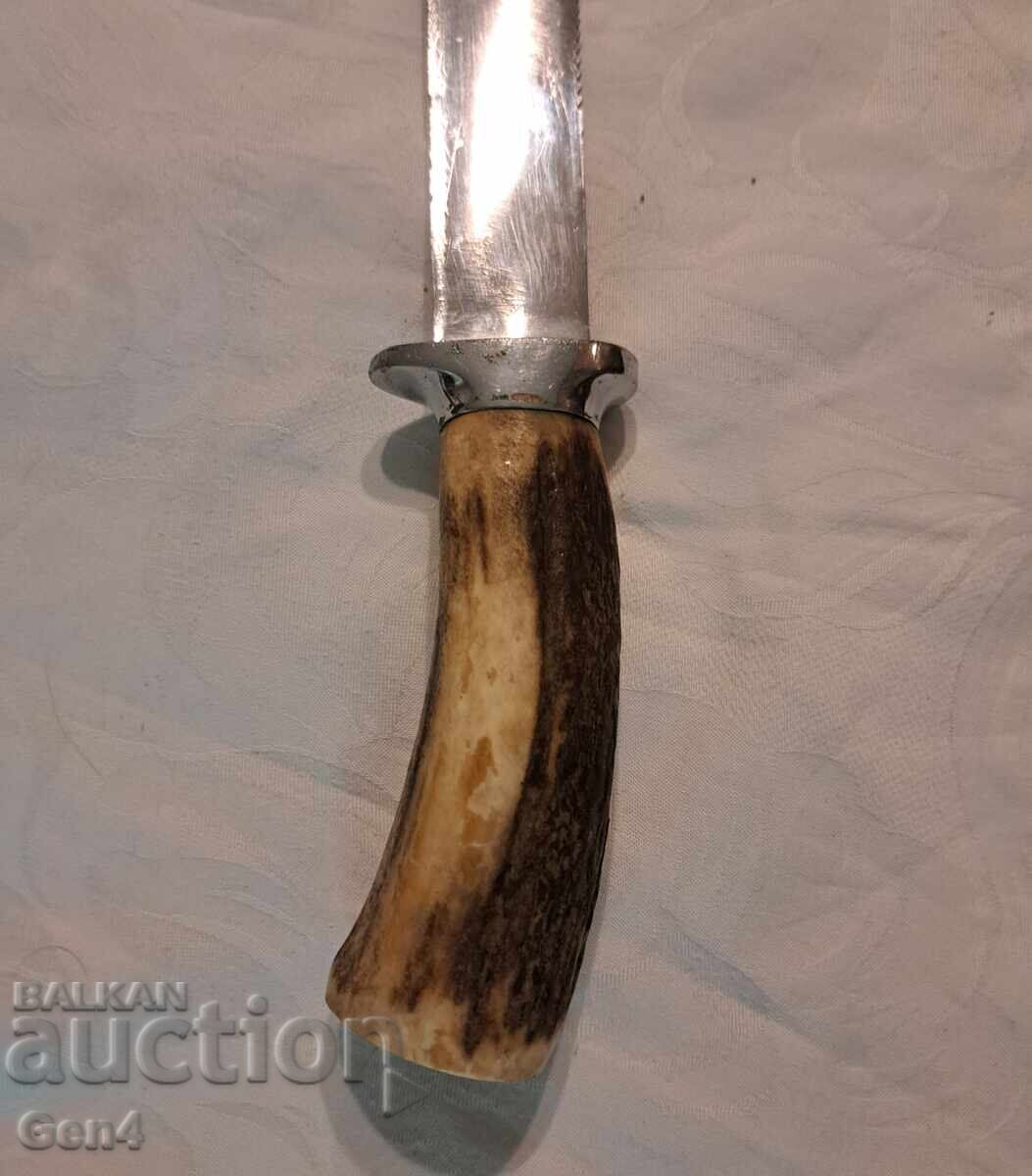 БЗЦ - Нож с кожена кания - 6