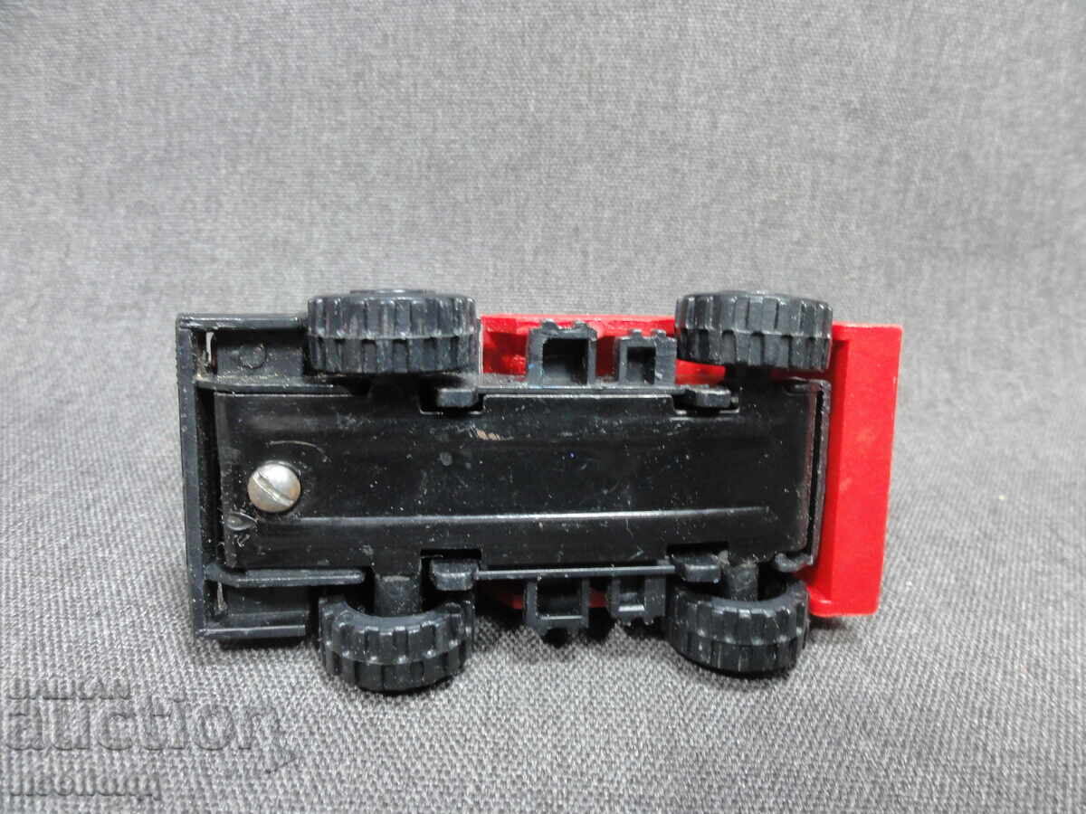 VECHE JUCĂRIE RETRO METALICĂ CAMION SOC NRB MIR RAZGRAD MICRO - 6