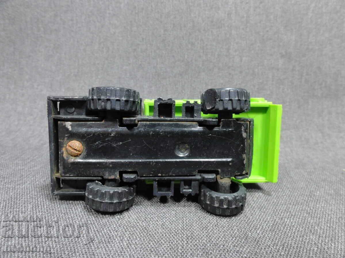 VECHE JUCĂRIE RETRO METALICĂ CAMION SOC NRB MIR RAZGRAD MICRO - 6