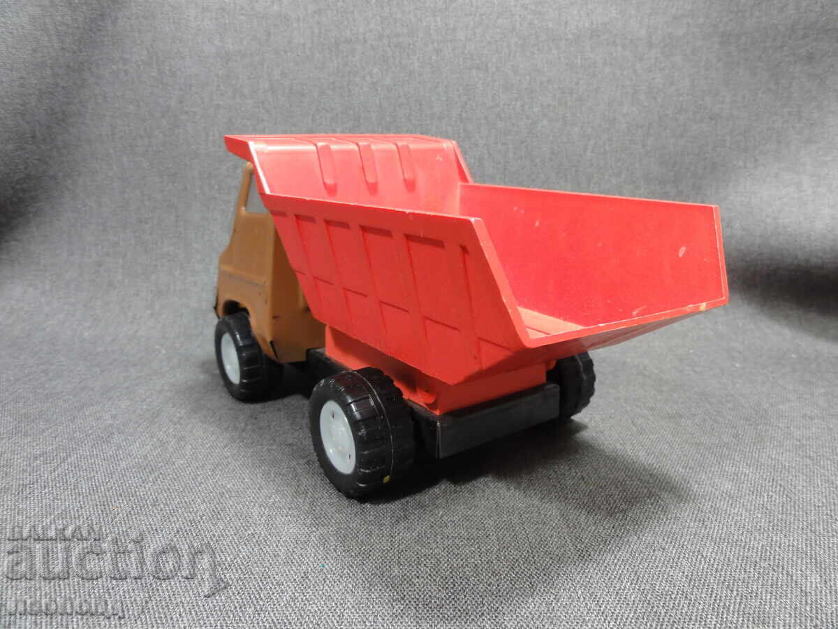 Licitație VECHE RETRO SOC URSS JUCĂRIE METALICĂ CAMION BASCULANTĂ