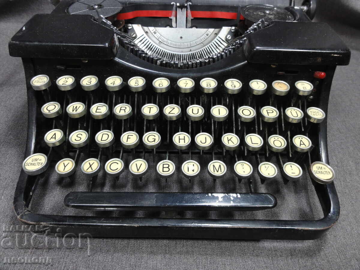 OLD RETRO PORTABLE TYPEWRITER TYP-BOY QWERTZ with price 40.00 €