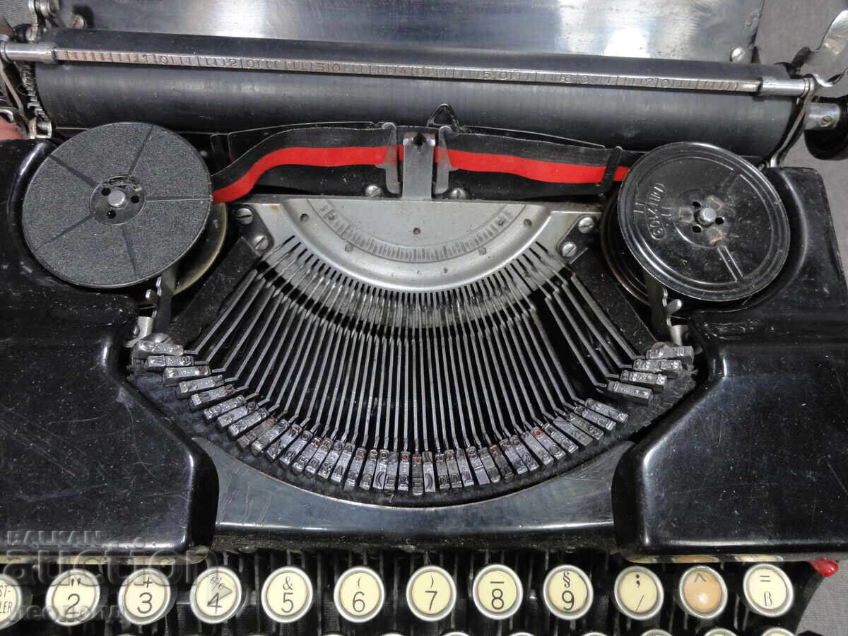 OLD RETRO PORTABLE TYPEWRITER TYP-BOY QWERTZ - 6