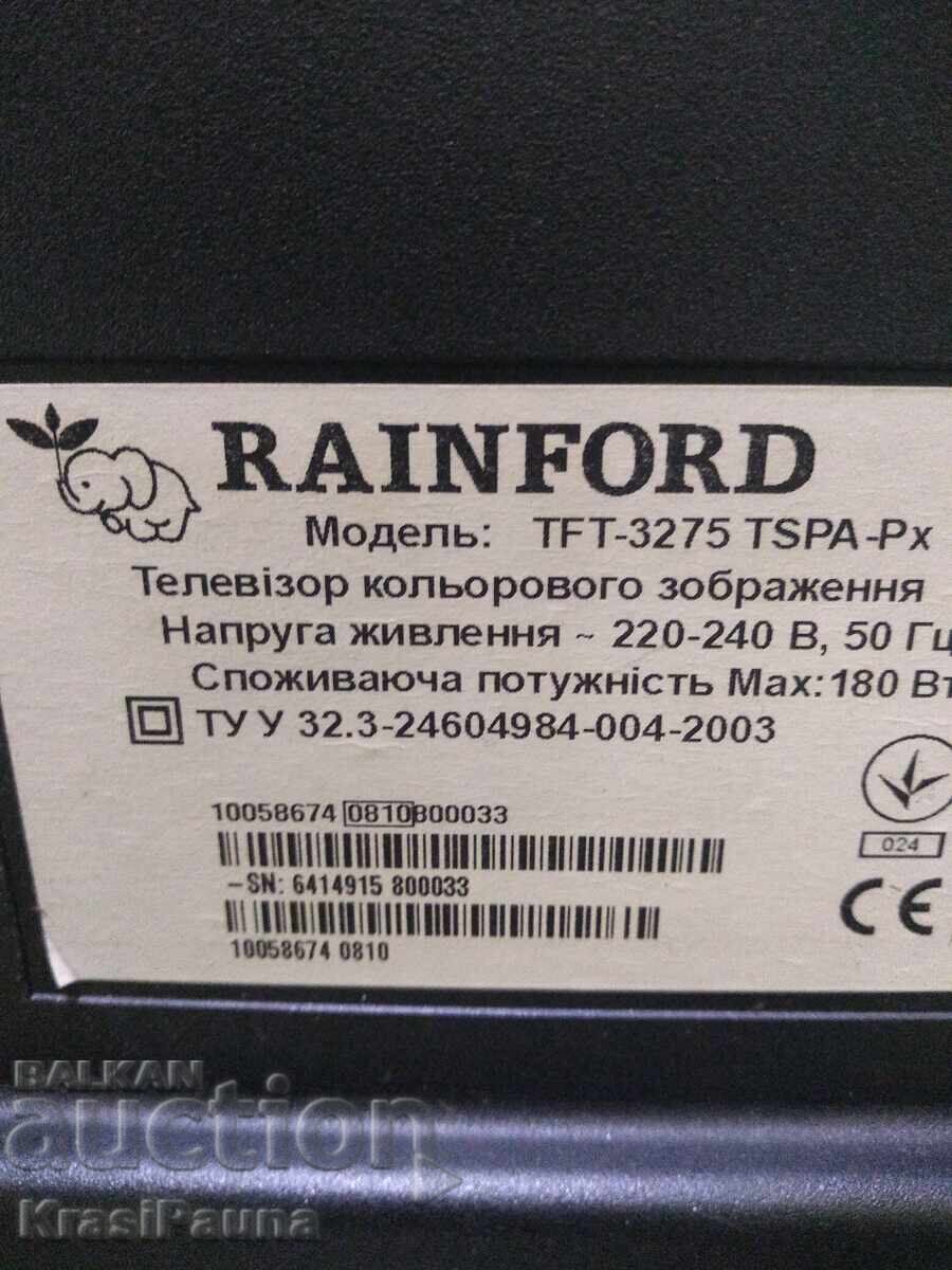 "RAINFORT" TV for e-scrap with price 10.00 €