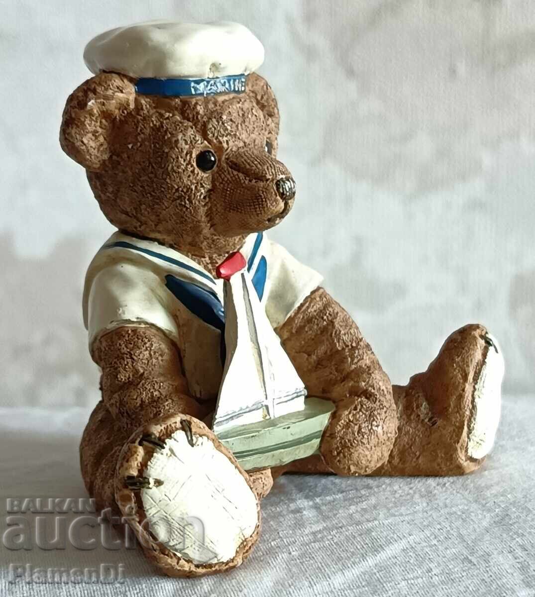 Vintage συλλεκτική φιγούρα αρκουδάκι ναύτης Gilde Handwerk με τιμή 14.00 €