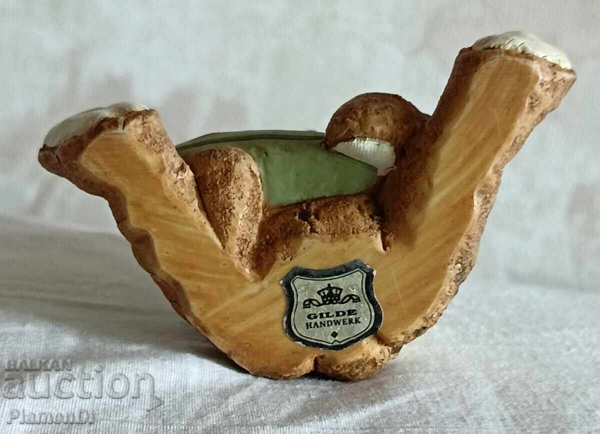 Vintage συλλεκτική φιγούρα αρκουδάκι ναύτης Gilde Handwerk - 6
