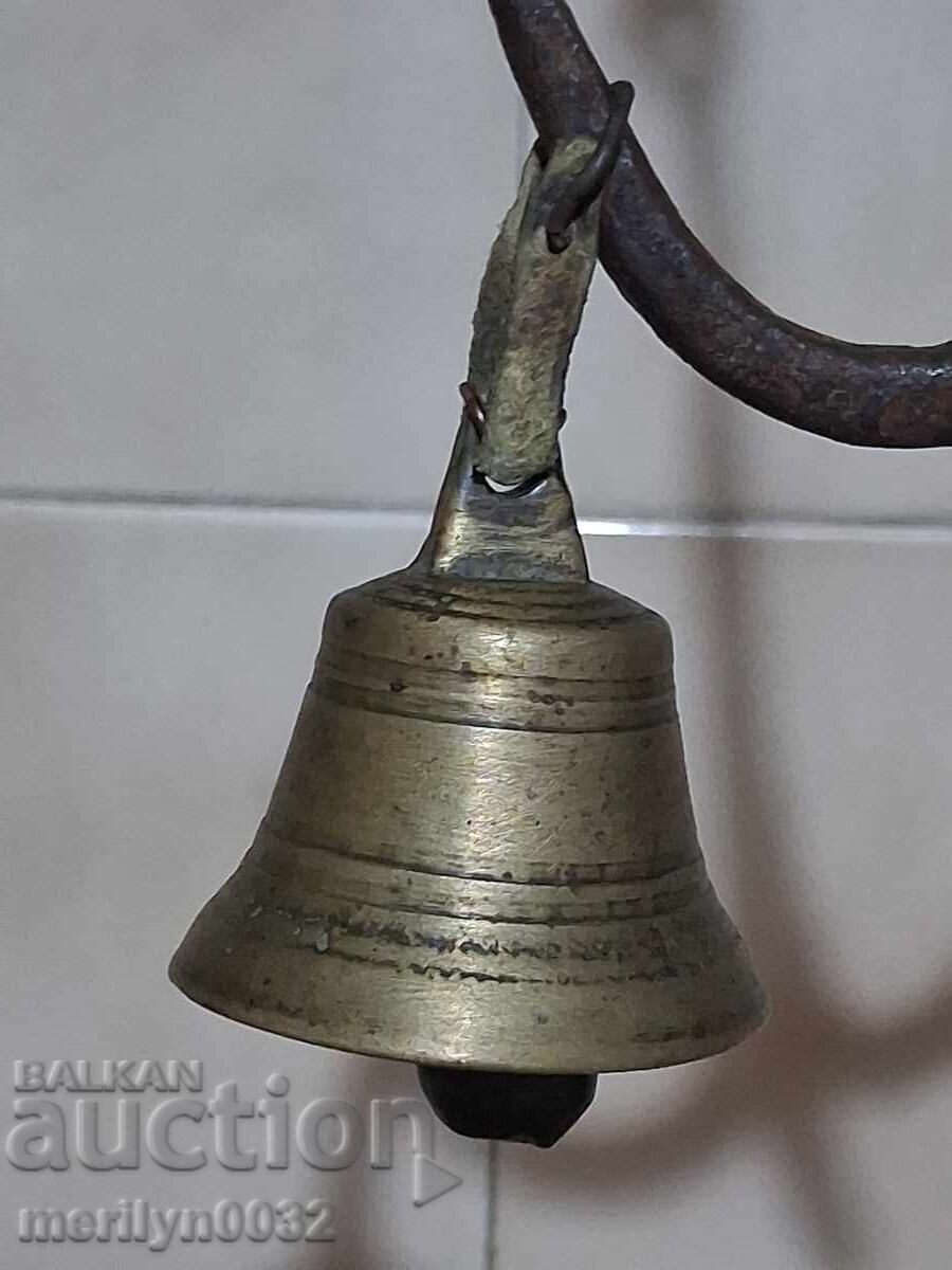 Παλιά χάλκινη καμπάνα, καμπάνα, τσαν, παλαμάκια, κουδούνι