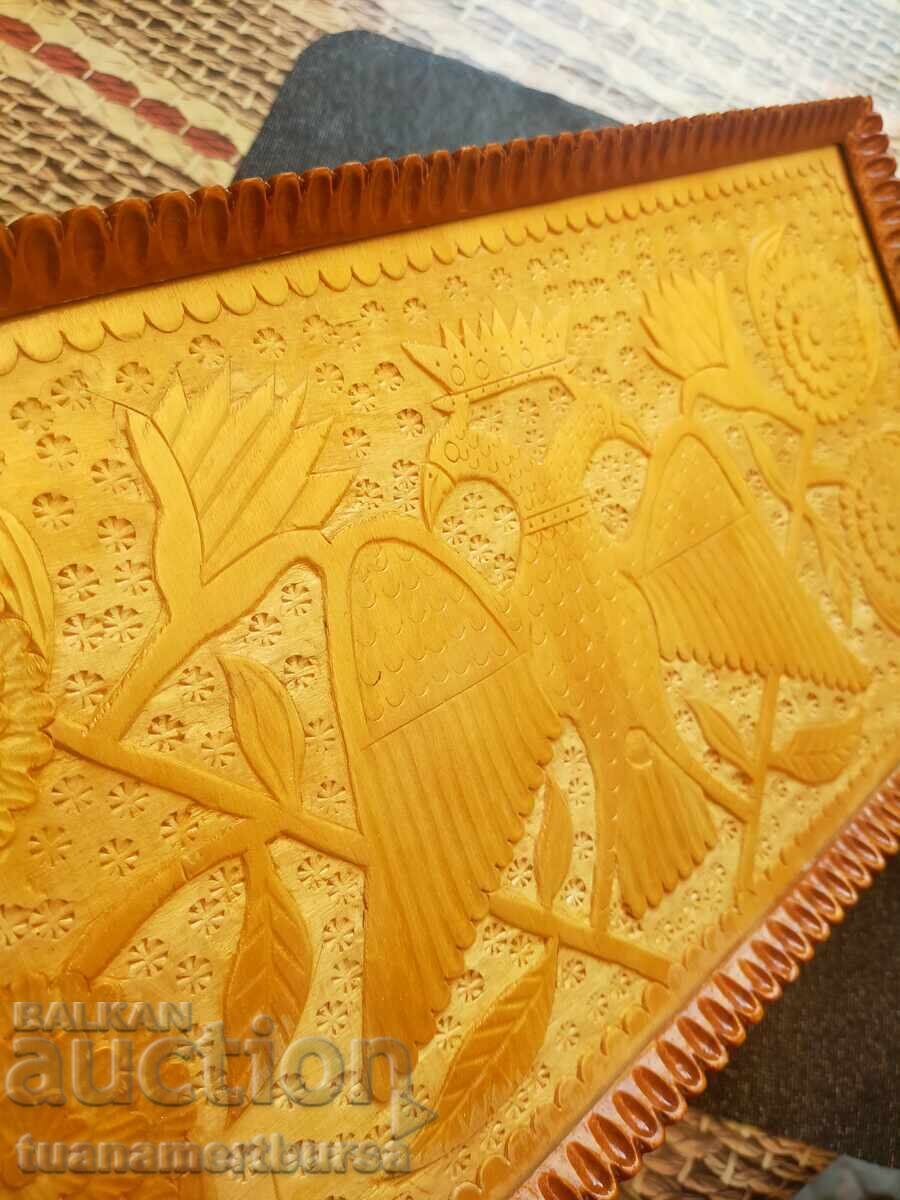 decorative wooden tray