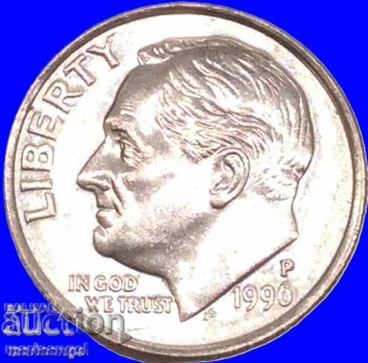 10 cenți 1996 SUA G. Bush 10 cenți 1996 SUA G. Bush