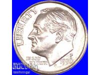 10 cenți 1996 SUA G. Bush