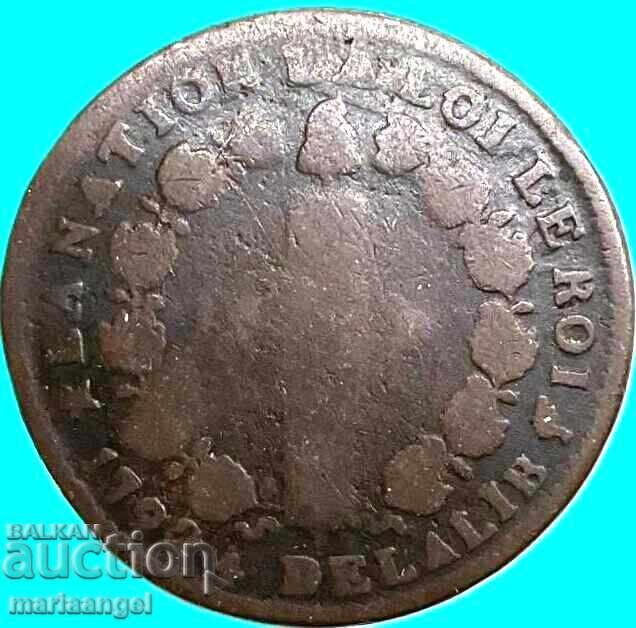 Γαλλία 1792 12 Δηνιέ M-Μασσαλία Λουδοβίκος XVI 30mm Χάλκινο με τιμή 24.00 € Γαλλία 1792 12 Δηνιέ M-Μασσαλία Λουδοβίκος XVI 30mm Χάλκινο με τιμή 24.00 €