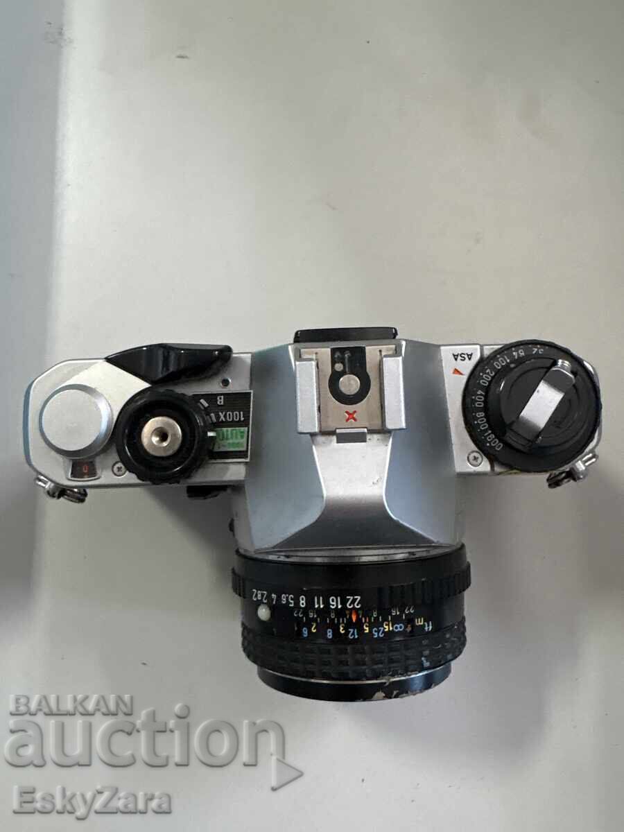 Аналогов фотоапарат Pentax MG + обектив SMC Pentax-M 50mm f/ с цена 50.00 €