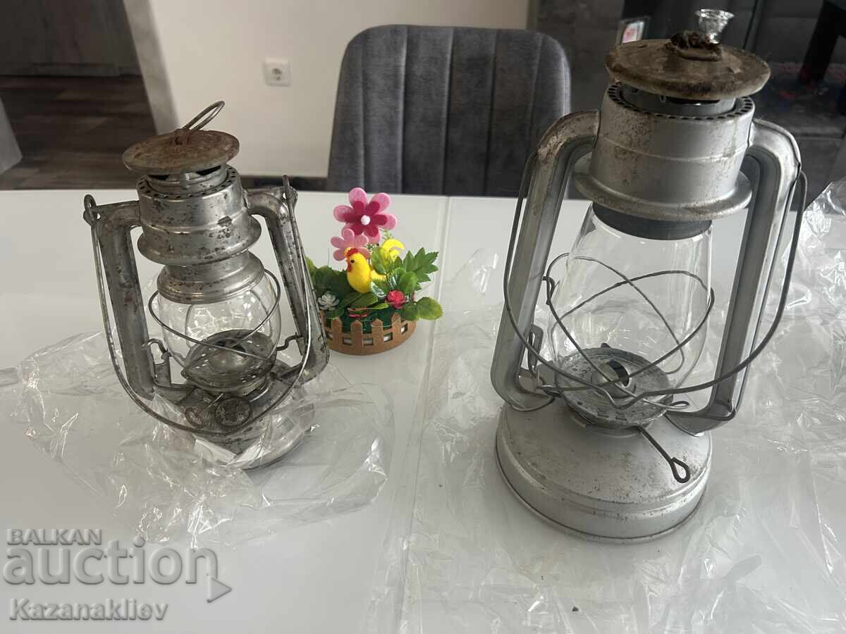 Аукцион Стари газени лампи - 3 броя