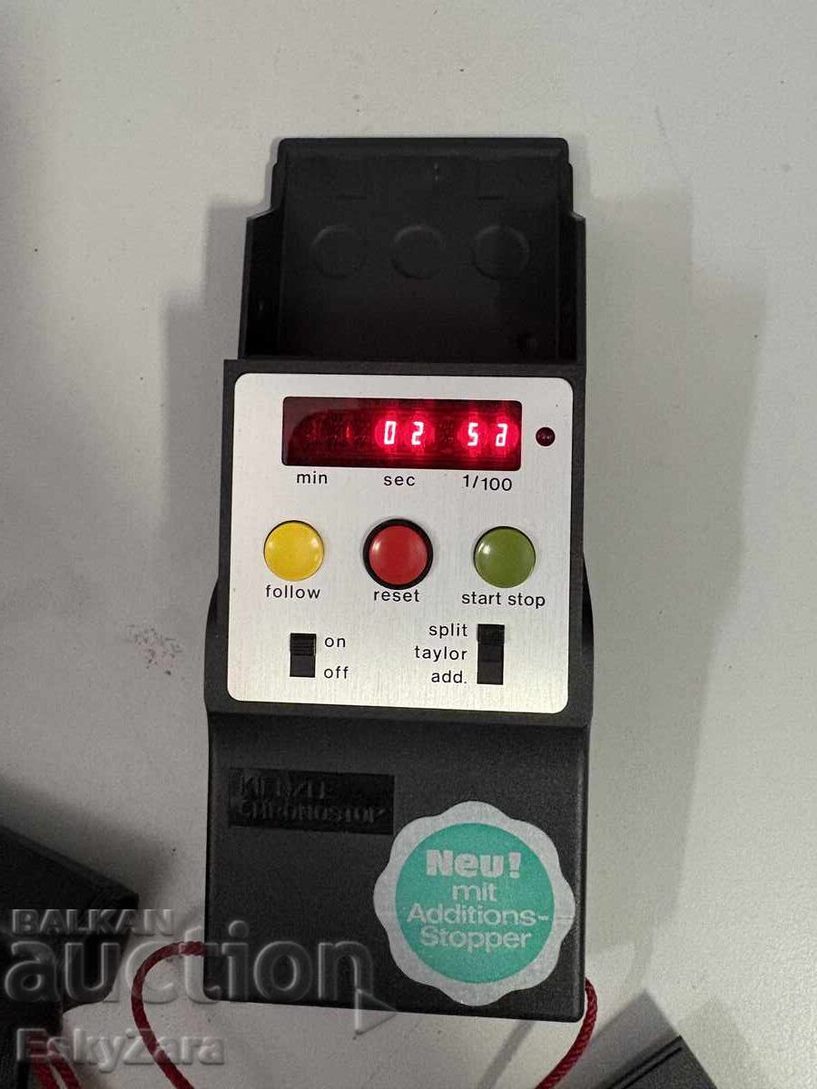 Collectible digital stopwatch Kienzle Chronostop with price 60.00 € Collectible digital stopwatch Kienzle Chronostop with price 60.00 €