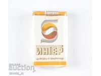 INTER cigarettes unopened with cellophane socialist era