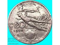 20 centesimi 1920 Italia
