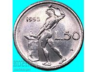 50 lire 1995 Italia "Hefaistos"