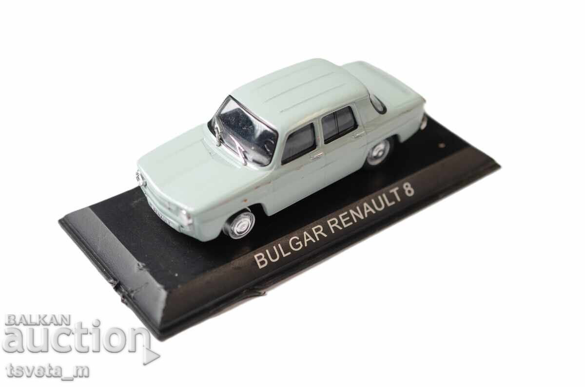 Metalen kolektsionerski model na Bulgar Renault 8 /  1:43